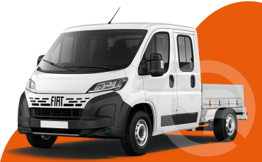 Furgone Doppia Cabina 6 Posti – Fiat Ducato 35 PLM