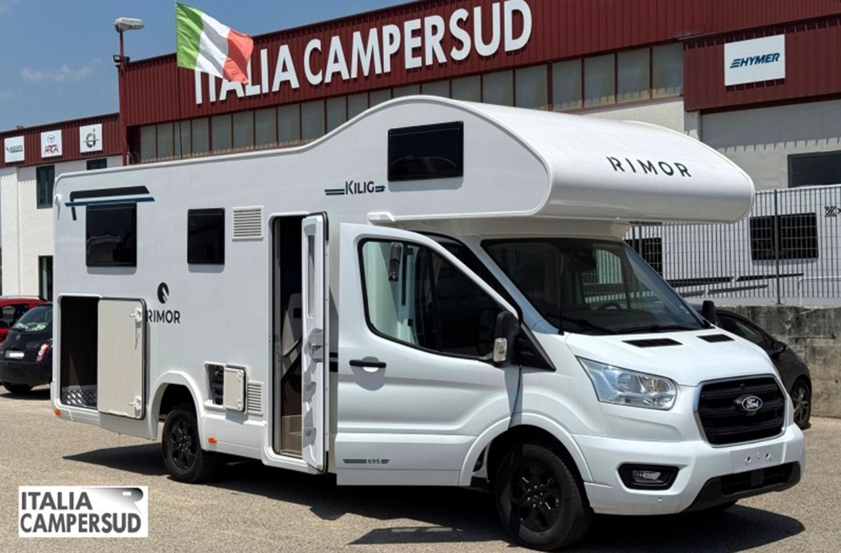Camper Mansardato 5/6 Posti Ford Transit – Rimor Kilig 695 - immagine 12